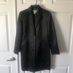 Style & Company Black Longline Blazer